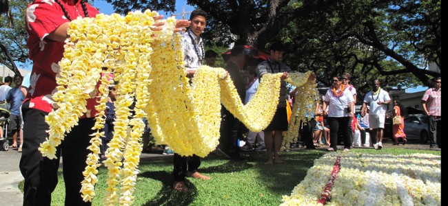 May Day is Lei Day in Hawaii